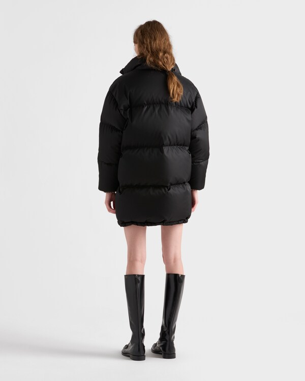 Re-Nylon down jacket - Black Re-Nylon down jacket - Black