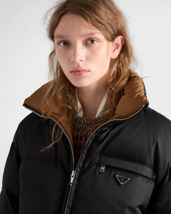 Re-Nylon down jacket - Black Re-Nylon down jacket - Black