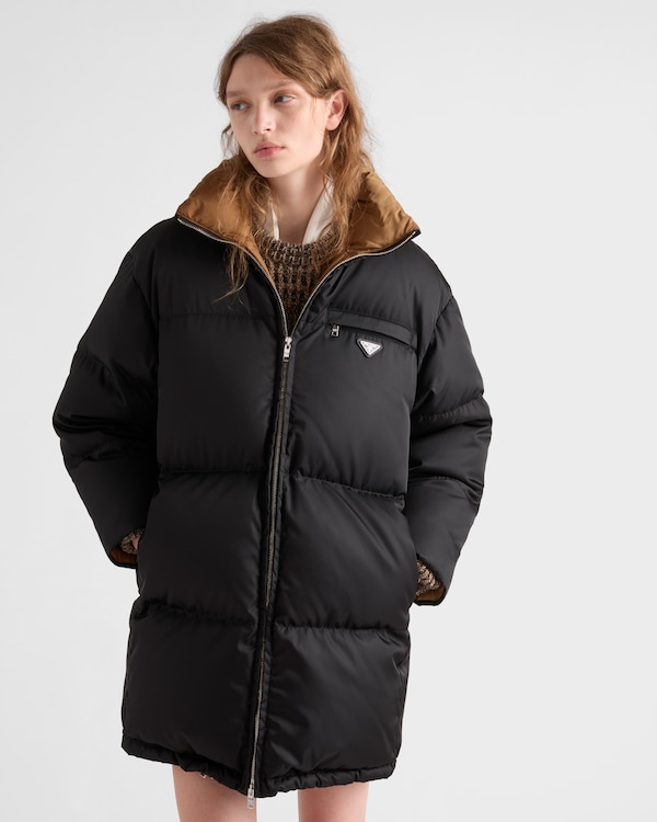 Re-Nylon down jacket - Black Re-Nylon down jacket - Black