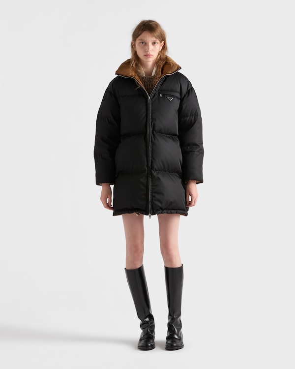 Re-Nylon down jacket - Black Re-Nylon down jacket - Black