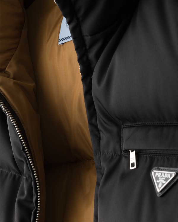 Re-Nylon down jacket - Black Re-Nylon down jacket - Black