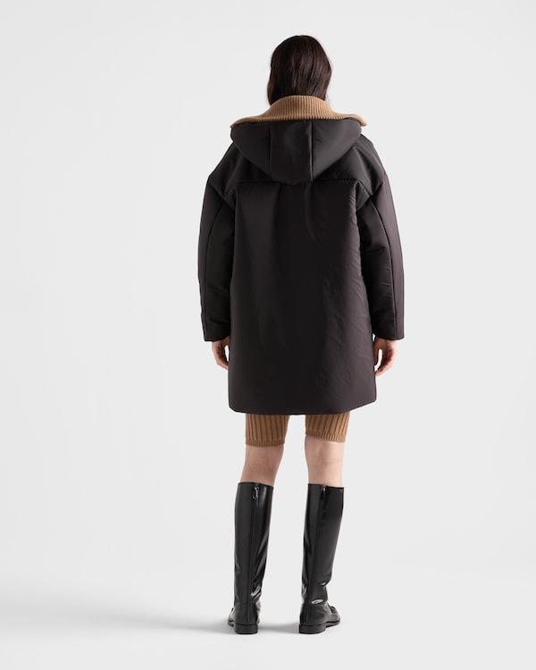 Lightweight Re-Nylon raincoat - Black Lightweight Re-Nylon raincoat - Black