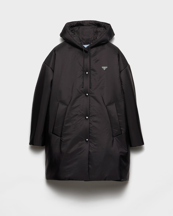 Lightweight Re-Nylon raincoat - Black Lightweight Re-Nylon raincoat - Black