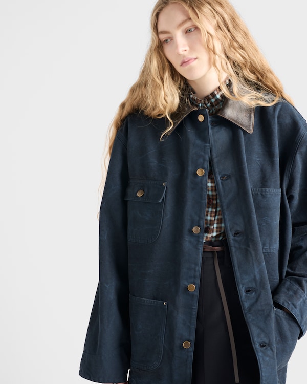 Canvas work jacket - Navy Canvas work jacket - Navy