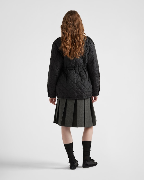 Lightweight Re-Nylon blouson jacket - Black Lightweight Re-Nylon blouson jacket - Black