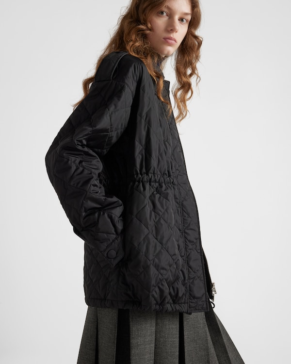 Lightweight Re-Nylon blouson jacket - Black Lightweight Re-Nylon blouson jacket - Black