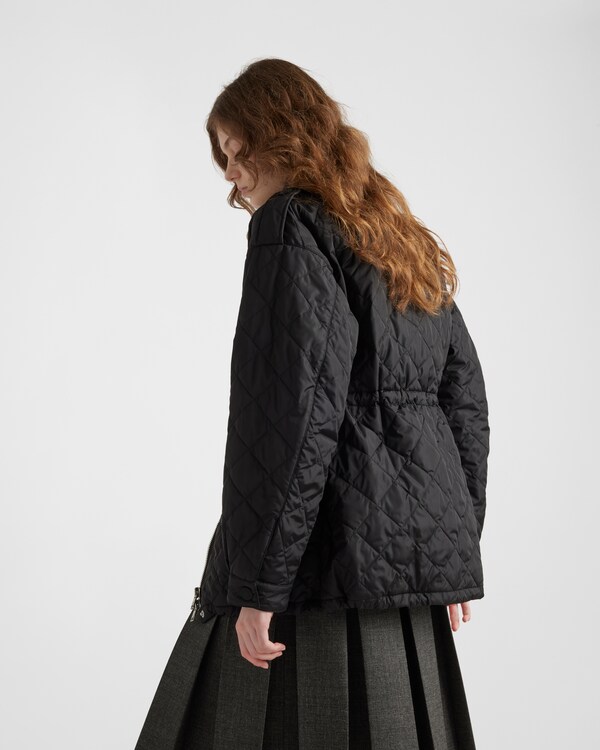 Lightweight Re-Nylon blouson jacket - Black Lightweight Re-Nylon blouson jacket - Black