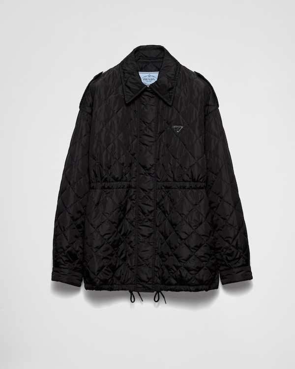 Lightweight Re-Nylon blouson jacket - Black Lightweight Re-Nylon blouson jacket - Black