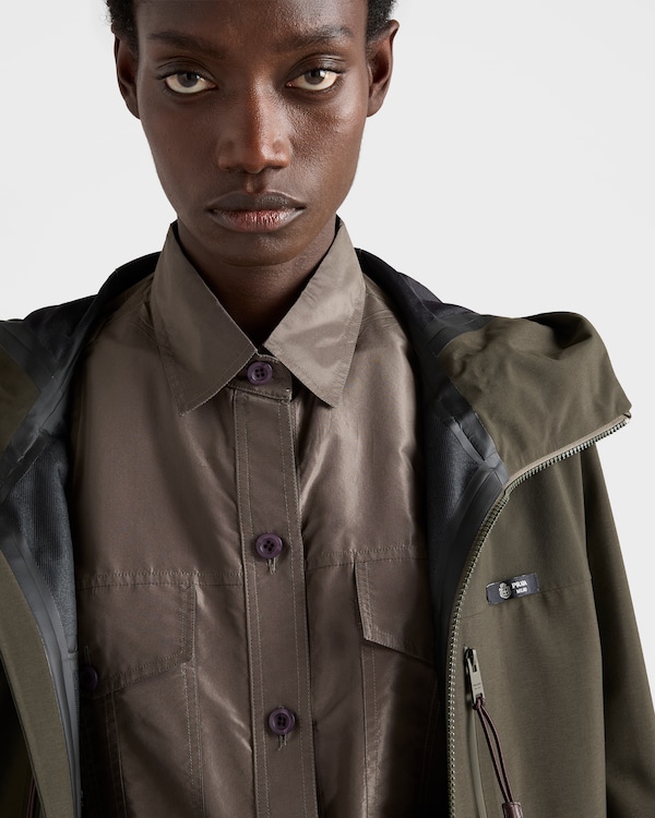 Technical fabric jacket - Selva Green Technical fabric jacket - Selva Green