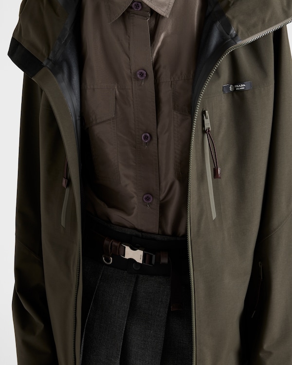 Technical fabric jacket - Selva Green Technical fabric jacket - Selva Green