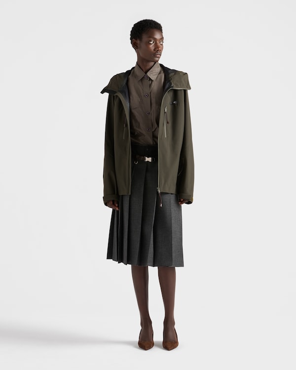 Technical fabric jacket - Selva Green Technical fabric jacket - Selva Green