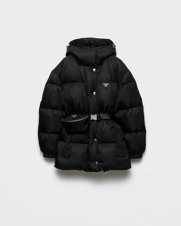 Re-Nylon down jacket - Black Re-Nylon down jacket - Black