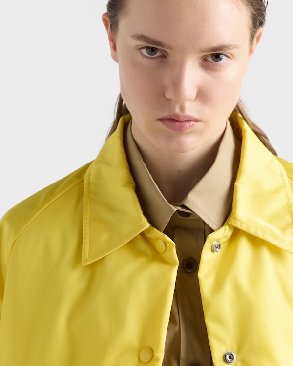 Re-Nylon blouson jacket - Citron Yellow Re-Nylon blouson jacket - Citron Yellow