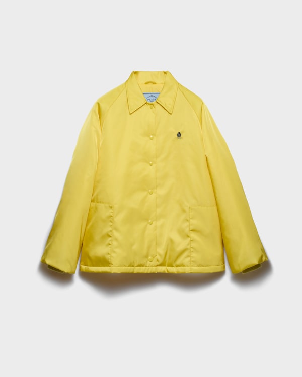 Re-Nylon blouson jacket - Citron Yellow Re-Nylon blouson jacket - Citron Yellow