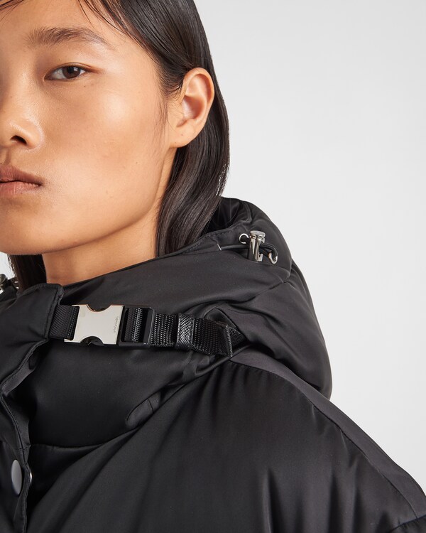 Re-Nylon down jacket - Black Re-Nylon down jacket - Black