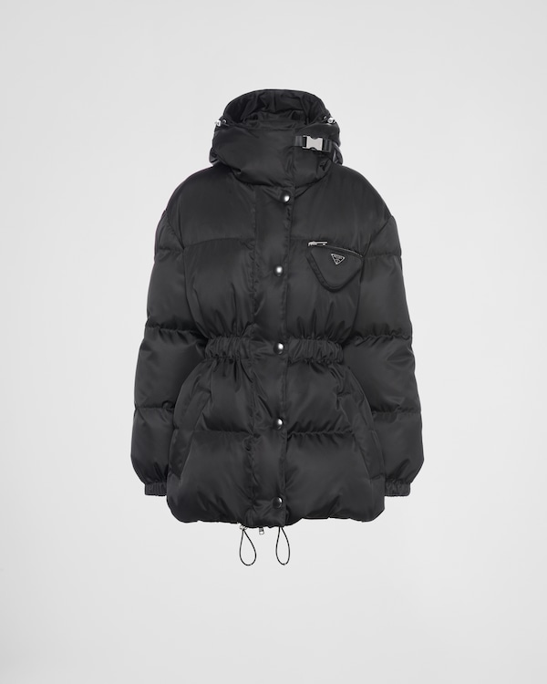 Re-Nylon down jacket - Black Re-Nylon down jacket - Black