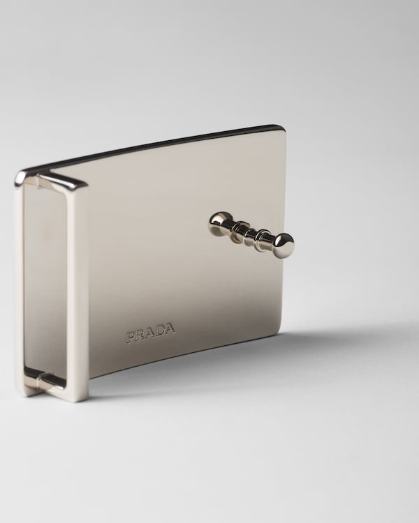 Metal belt buckle - Polished Steel Metal belt buckle - Polished Steel