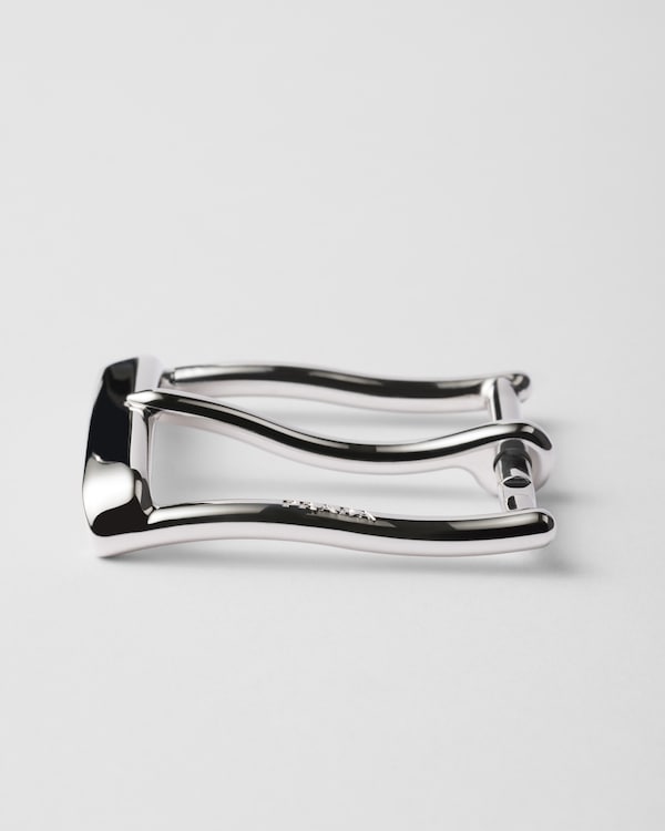 Metal belt buckle - Silver Metal belt buckle - Silver