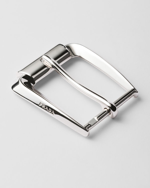 Metal belt buckle - Silver Metal belt buckle - Silver
