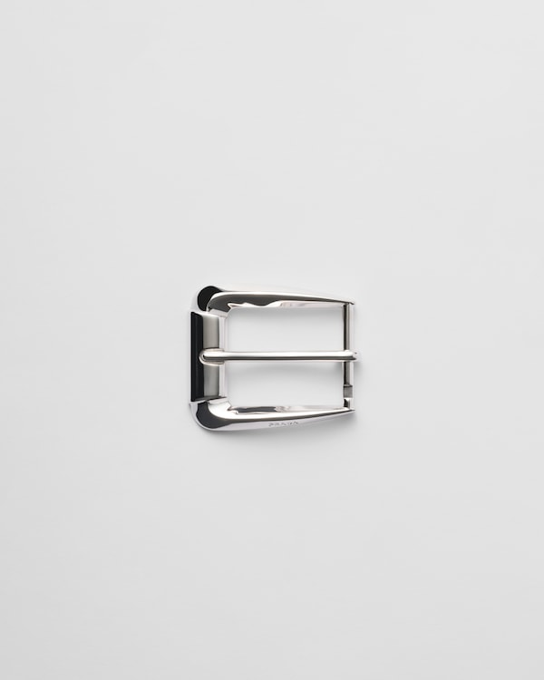 Metal belt buckle - Silver Metal belt buckle - Silver