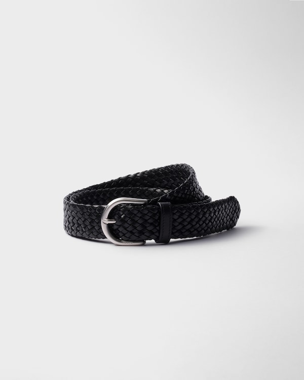 Leather belt - Black Leather belt - Black