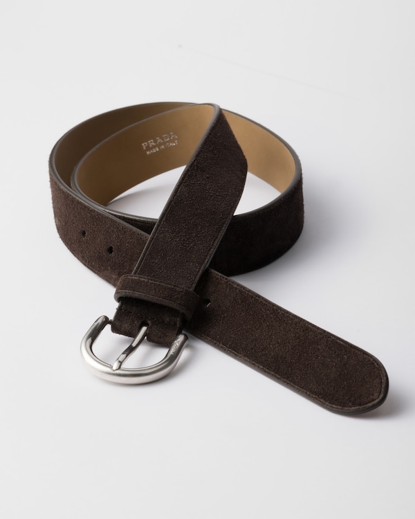 Suede belt - Dark Brown Suede belt - Dark Brown
