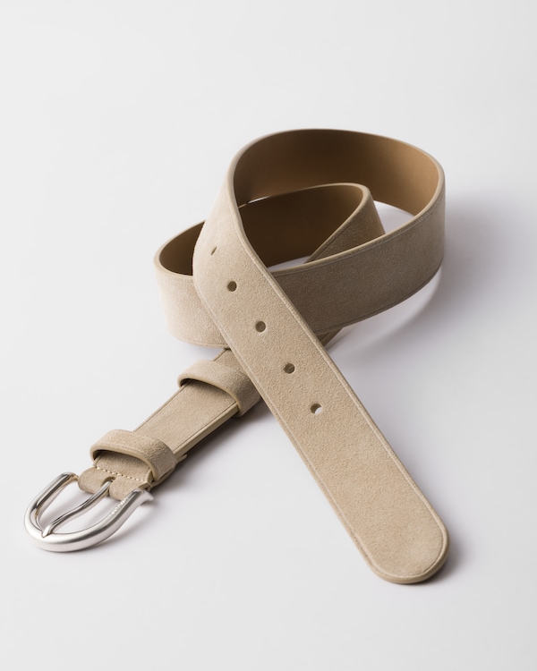 Suede belt - Desert Beige Suede belt - Desert Beige