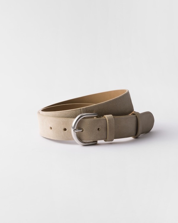 Suede belt - Desert Beige Suede belt - Desert Beige