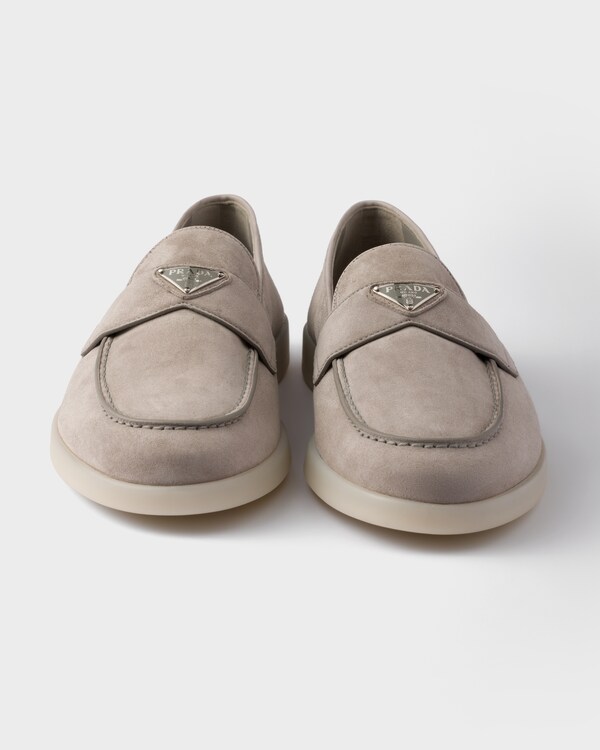 Suede loafers - Cloudy Gray Suede loafers - Cloudy Gray
