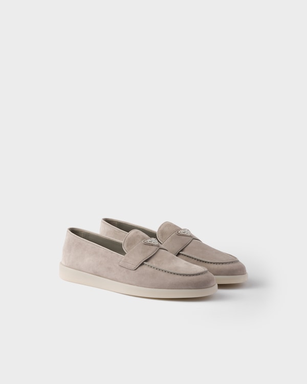 Suede loafers - Cloudy Gray Suede loafers - Cloudy Gray