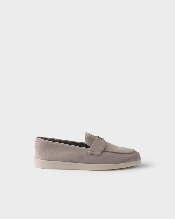 Suede loafers - Cloudy Gray Suede loafers - Cloudy Gray