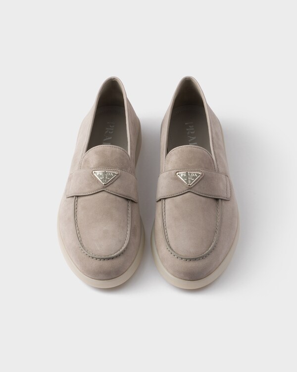 Suede loafers - Cloudy Gray Suede loafers - Cloudy Gray