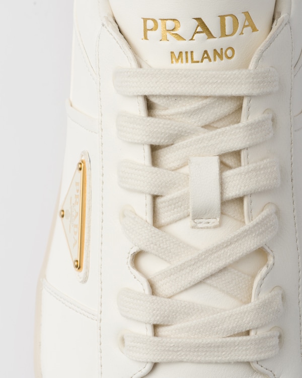 Downtown nappa leather sneakers - Ivory Downtown nappa leather sneakers - Ivory