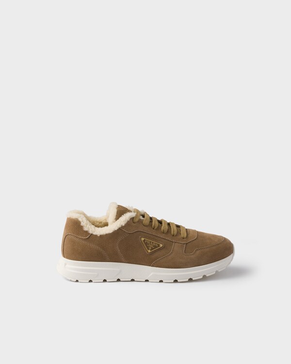 Prax suede sneakers - Mink Prax suede sneakers - Mink