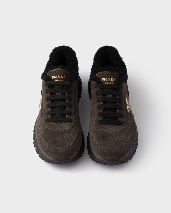 Prax suede sneakers - Hematite Prax suede sneakers - Hematite
