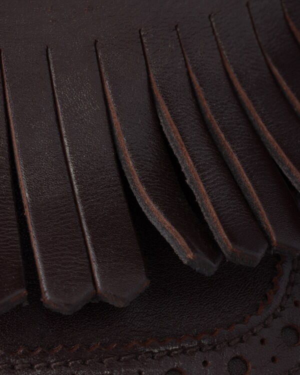 Shuffle fringed monk strap shoes - Dark Brown Shuffle fringed monk strap shoes - Dark Brown