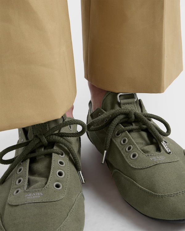 Collapse canvas sneakers - Forest Green Collapse canvas sneakers - Forest Green