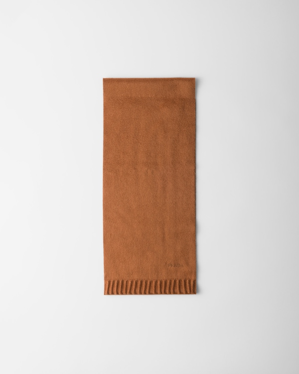 Cashmere scarf - Tobacco Cashmere scarf - Tobacco