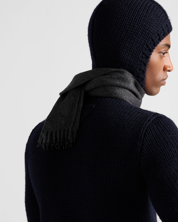 Cashmere scarf - Anthracite Gray Cashmere scarf - Anthracite Gray