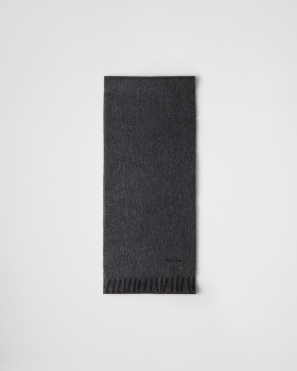 Cashmere scarf - Anthracite Gray Cashmere scarf - Anthracite Gray