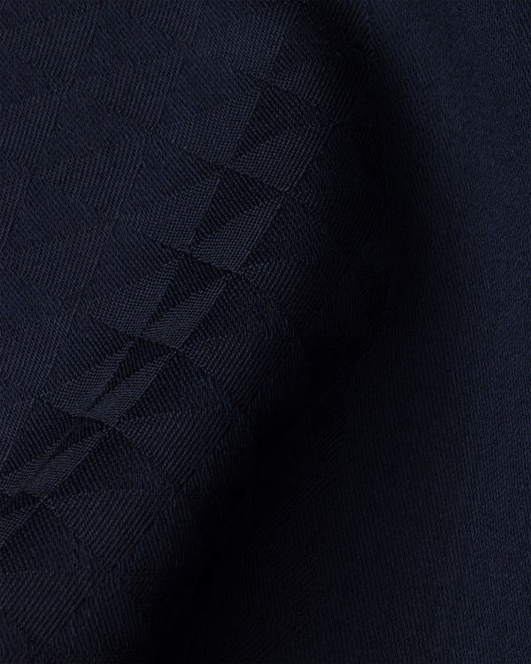 Wool and silk scarf - Navy Wool and silk scarf - Navy