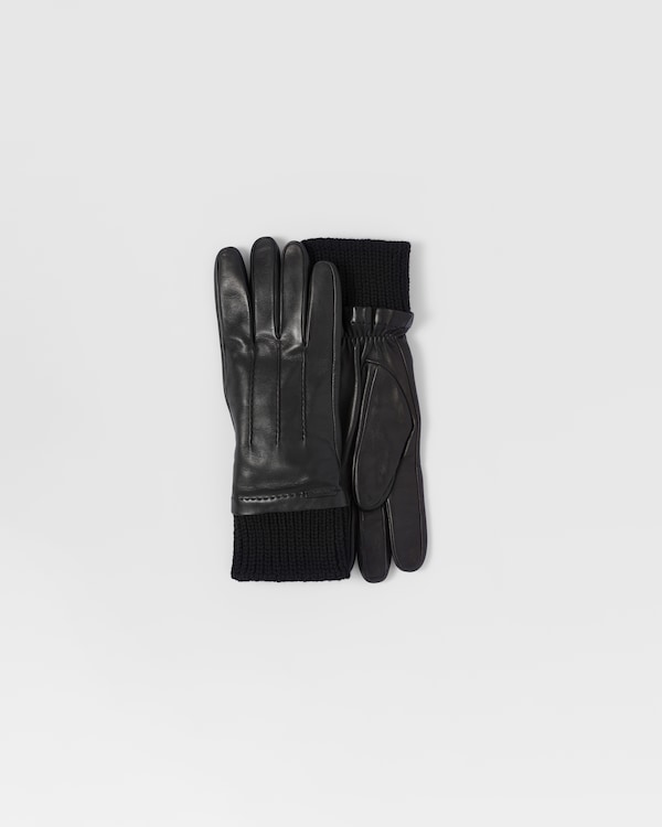 Leather Gloves - Black Leather Gloves - Black