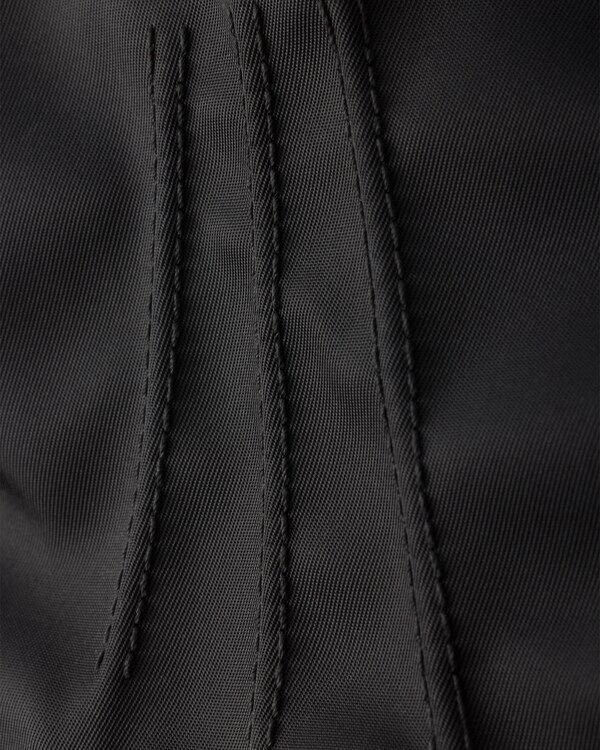 Re-Nylon and nappa leather gloves - Black Re-Nylon and nappa leather gloves - Black