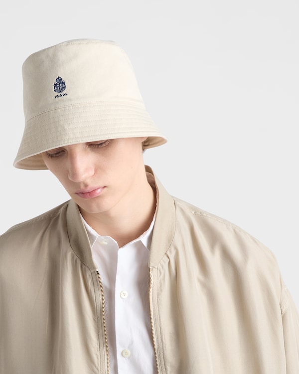 Old gabardine bucket hat - Sand Beige Old gabardine bucket hat - Sand Beige