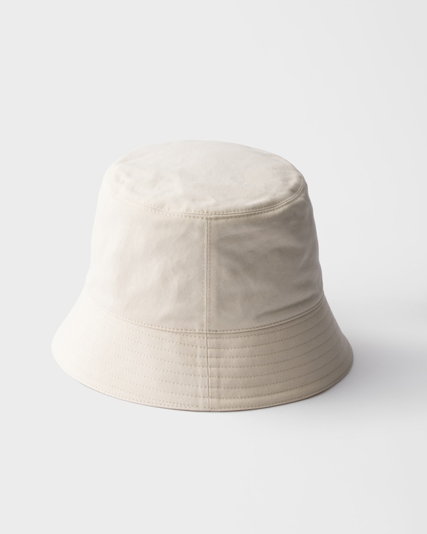 Old gabardine bucket hat - Sand Beige Old gabardine bucket hat - Sand Beige