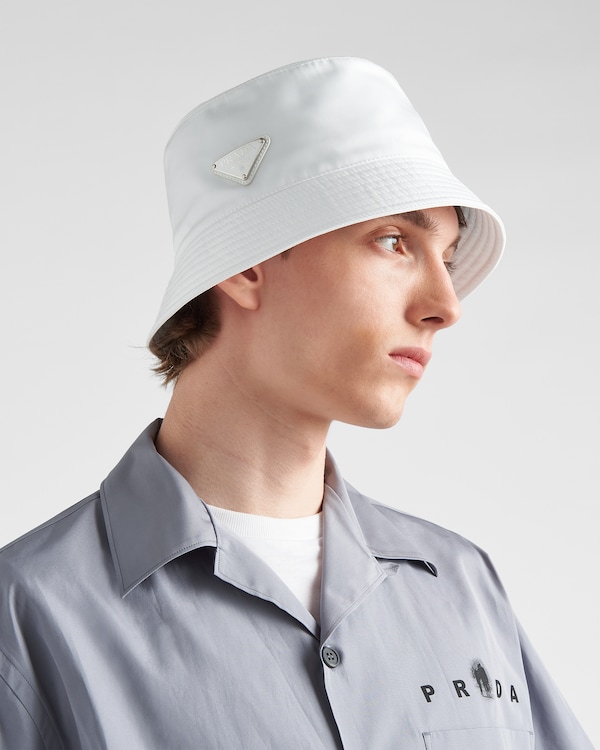 Re-Nylon bucket hat - White Re-Nylon bucket hat - White