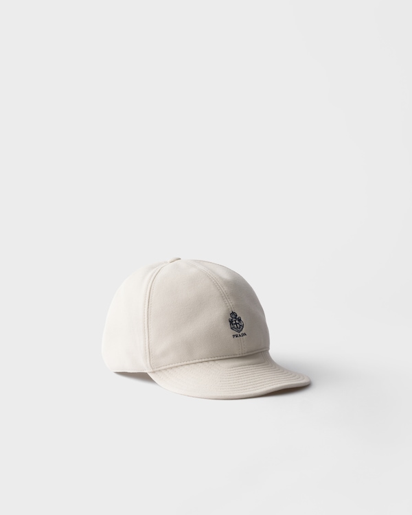 做旧珠地布棒球帽 - 粉笔白 做旧珠地布棒球帽 - 粉笔白