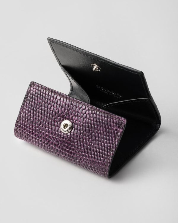 Lizard coin purse - Petunia Purple Lizard coin purse - Petunia Purple