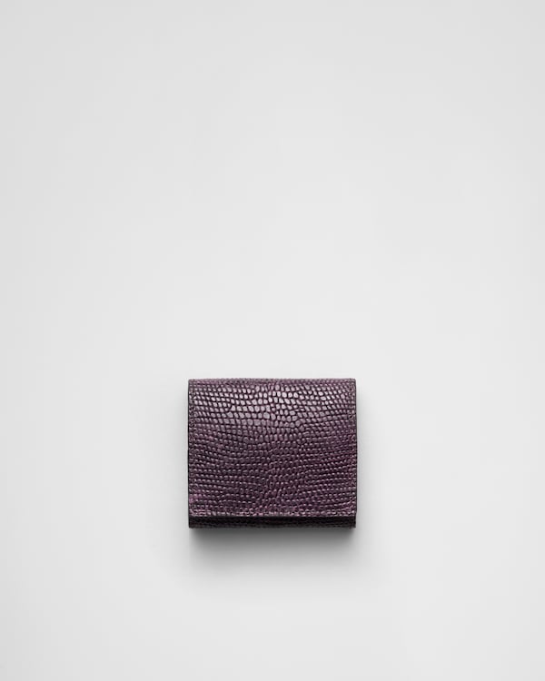 Lizard coin purse - Petunia Purple Lizard coin purse - Petunia Purple