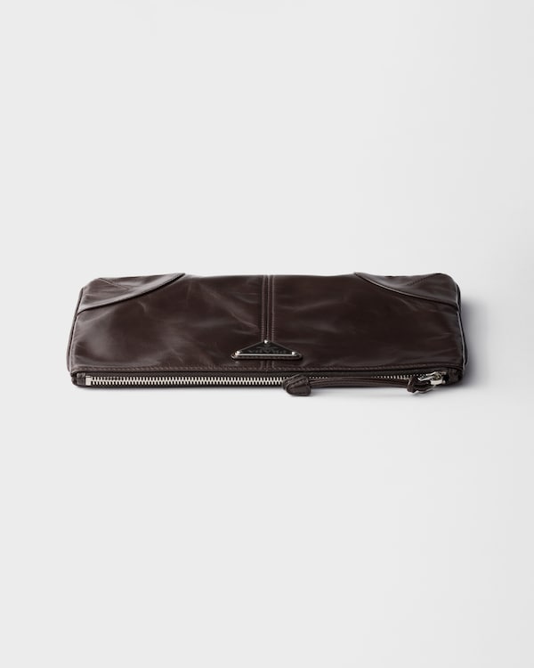 Leather pouch - Dark Brown Leather pouch - Dark Brown